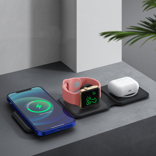 3-in-1 Wireless Magnetic Charger